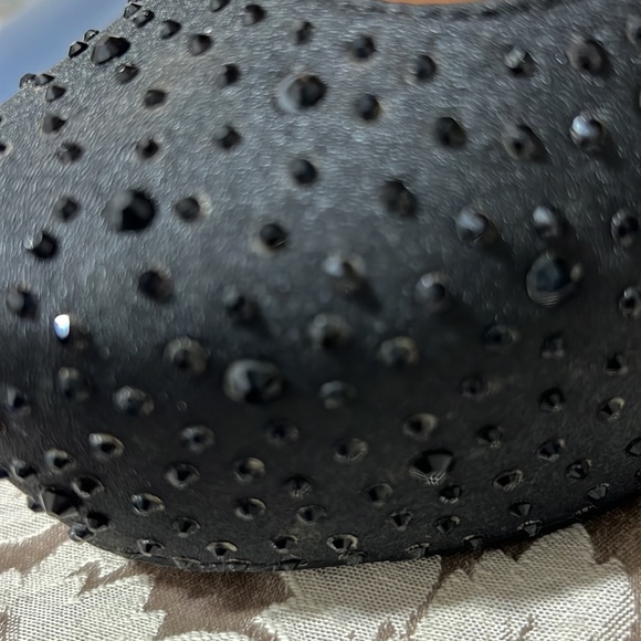 Sizzle coloriffics platform  stilettos black w  stones - Picture 9 of 9